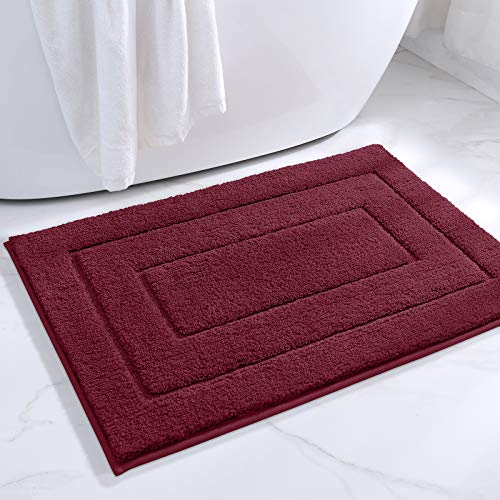 DEXI Bathroom Rugs, Non-Slip Absorbent Premium Bath Mat, Machine Wash Dry, Comfortable Carpet for Bath Room