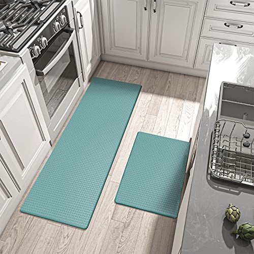 dexi DEXI Kitchen Rug Anti Fatigue,Non Skid Cushioned Comfort Standing  Kitchen Mat Waterproof and Oil Proof Floor Runner Mat, Easy