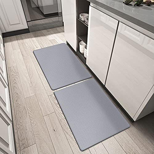 DEXI Kitchen Rug Non Skid Cushioned Comfort Standing Kitchen Mat Waterproof and Oil Proof Floor Runner Mat