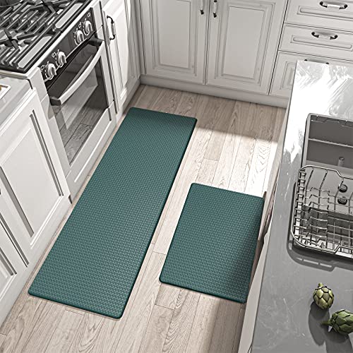 dexi DEXI Kitchen Rug Anti Fatigue,Non Skid Cushioned Comfort Standing Kitchen  Mat Waterproof and Oil Proof Floor Runner Mat, Easy