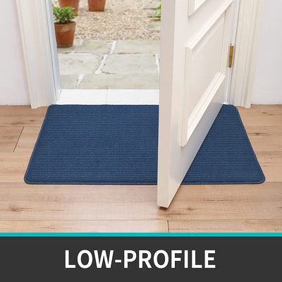 DEXI Door Mat Indoor Doormat Rug Inside Entryway Rugs Non-Slip Low Profile Washable