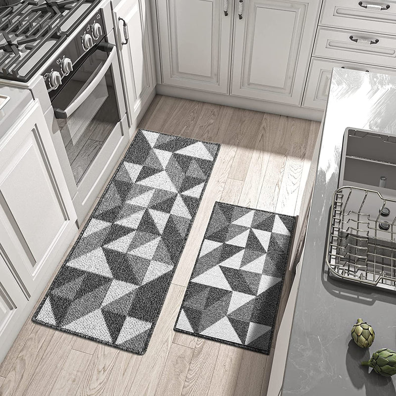 Kitchen Rugs and Mats Non Skid Washable, Absorbent Rug for Kitchen, Large  Kitchen Floor Mats for