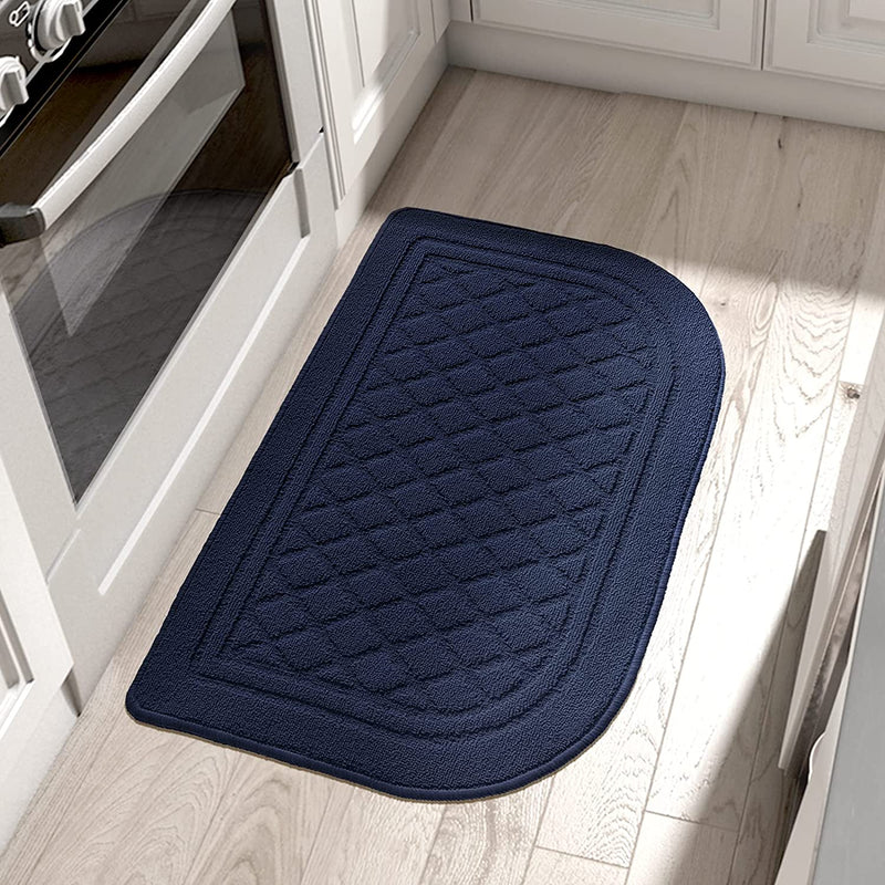 DEXI Floor Mat Kitchen Indoor Standing Rug Doormat for Inside Low Profile Washable Non Slip Dining Carpet