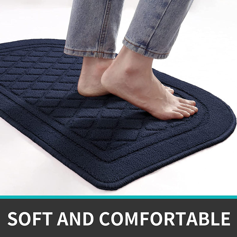 DEXI Floor Mat Kitchen Indoor Standing Rug Doormat for Inside Low Profile Washable Non Slip Dining Carpet
