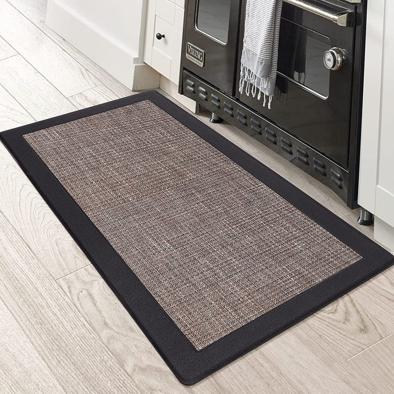 Front of Sink Mats Cushioned Anti Fatigue Kitchen Rugs Waterproof