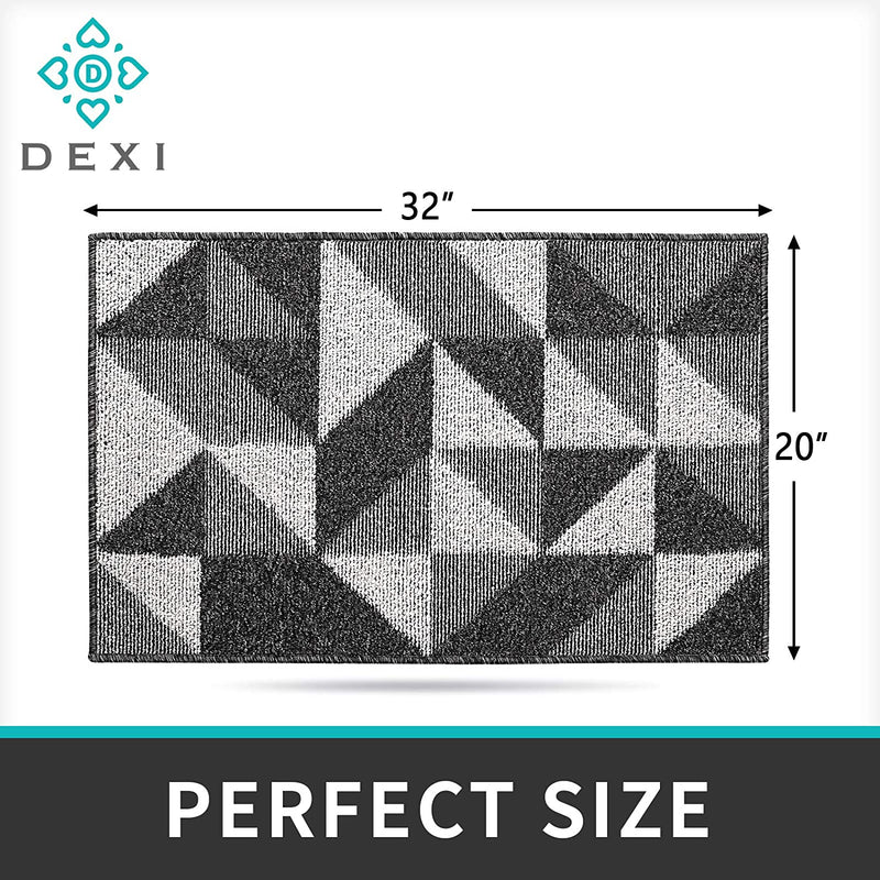 dexi 1 DEXI Indoor Door Mat Large, 59x36 Non-Slip Low-Profile